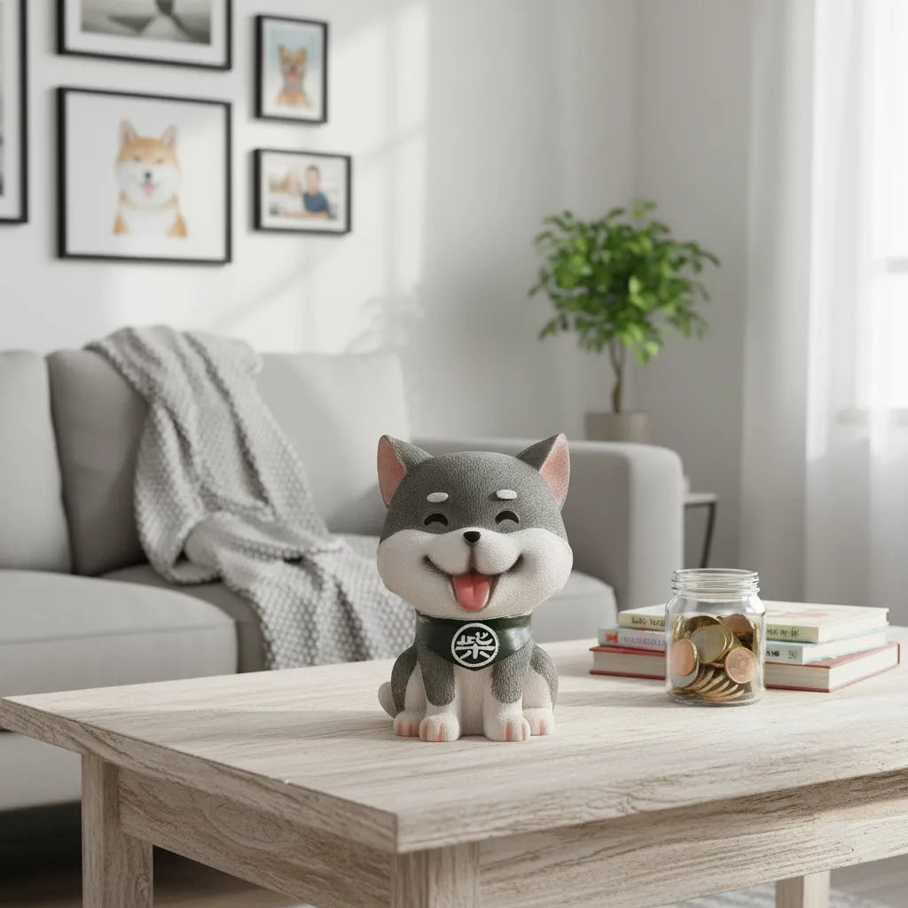 Tirelire Shiba Inu