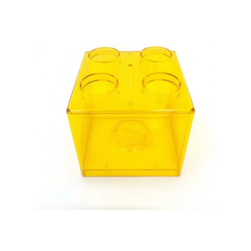 Tirelire Transparente en Cube