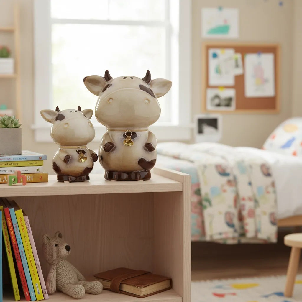 Tirelire Vache Céramique