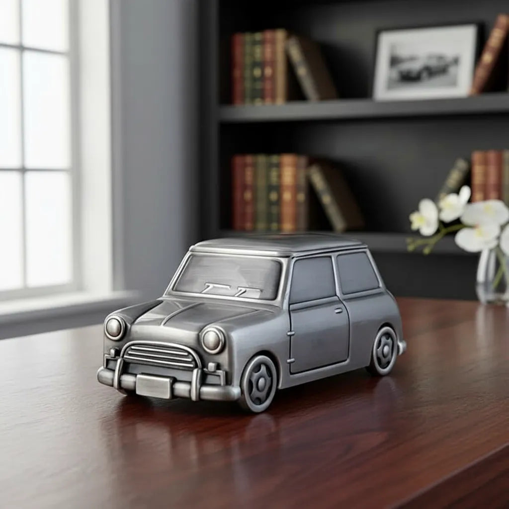 Tirelire Voiture Argent